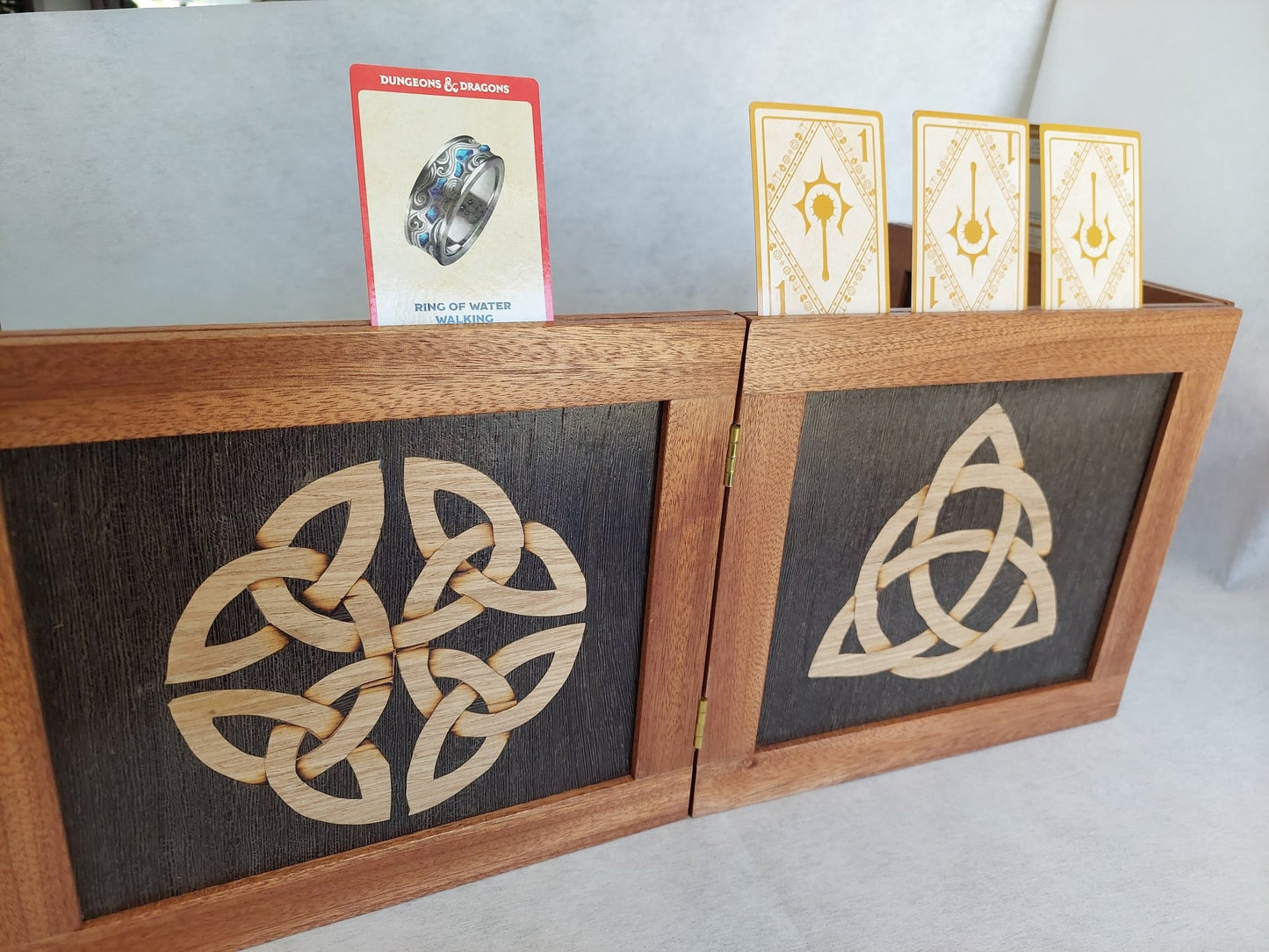 Game Master Screen with Celtic Symbols
