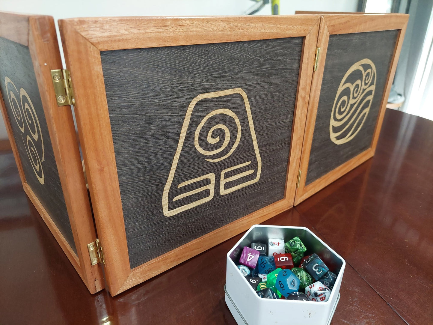 Game Master Screen with Avatar Symbols