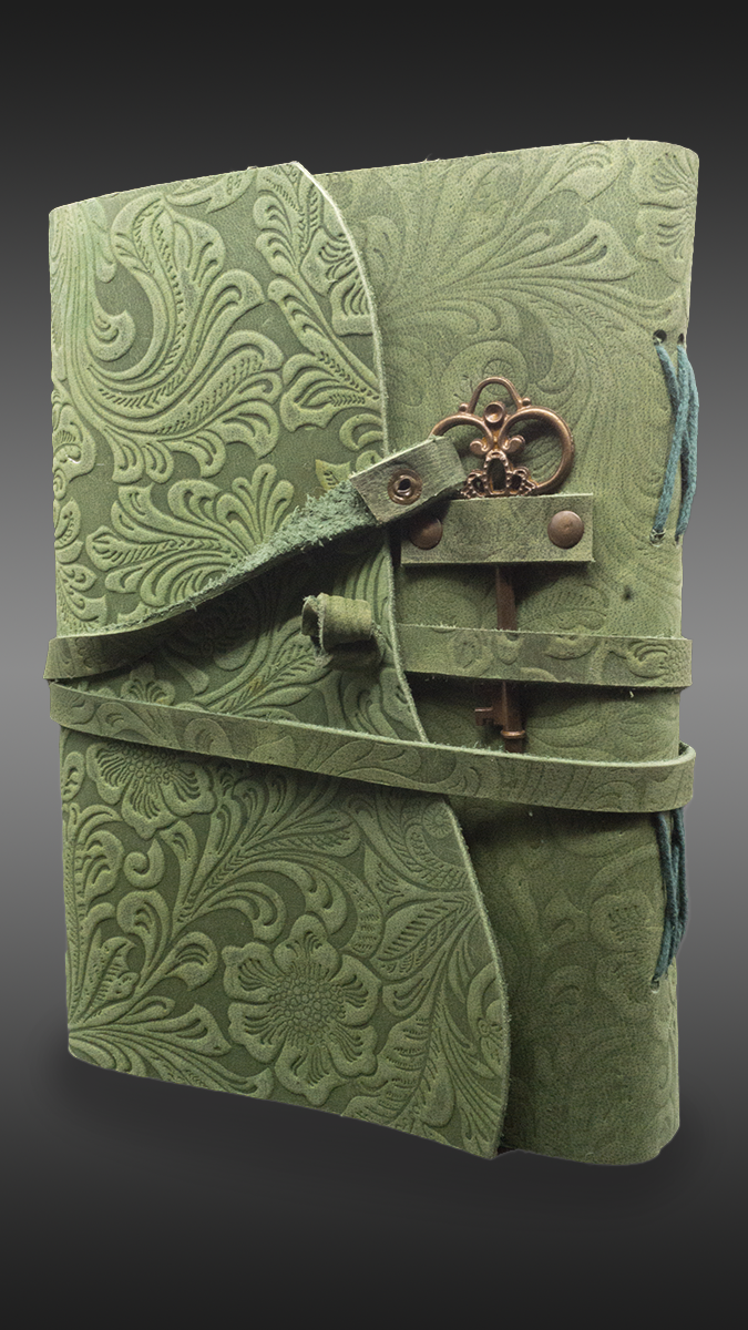 Floral Green Journal