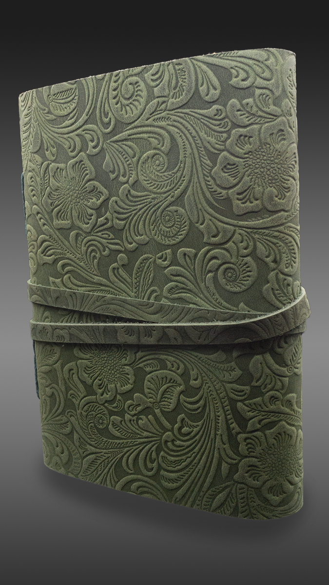 Floral Green Journal