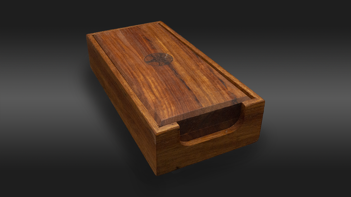 Rosewood Personal Dice Tray