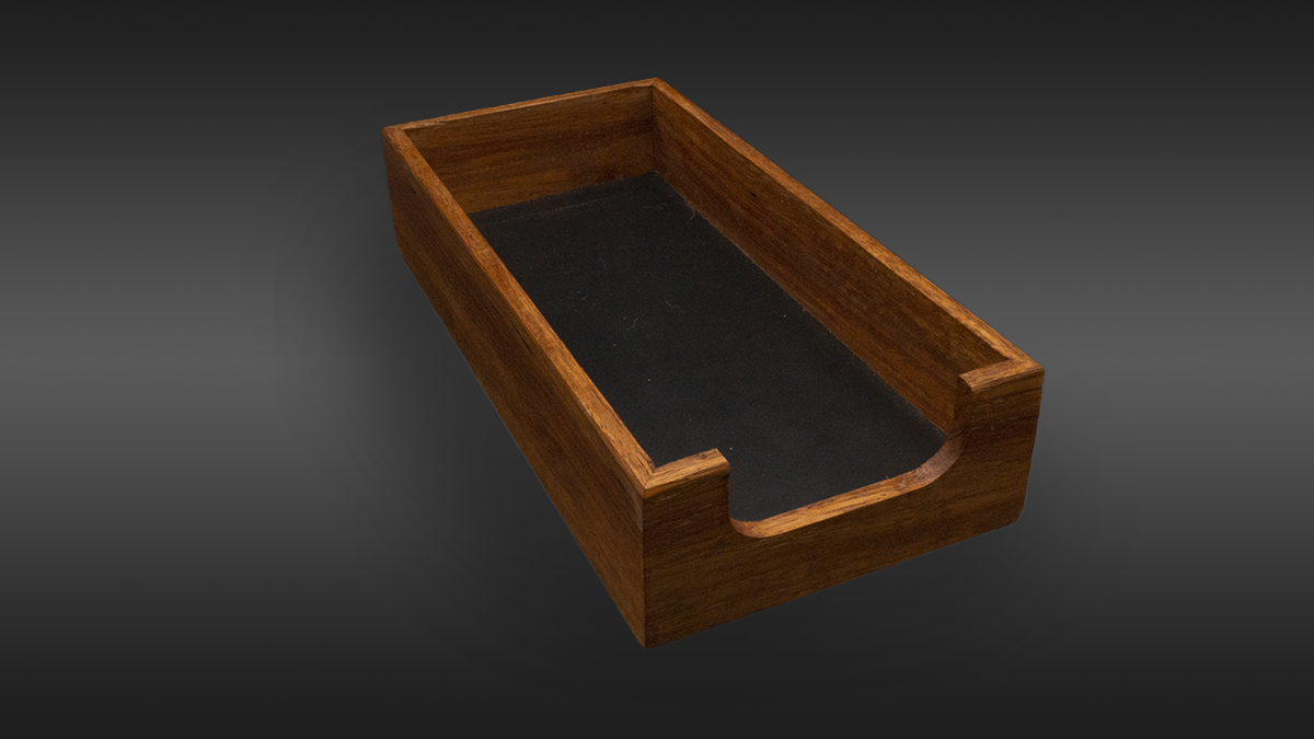 Rosewood Personal Dice Tray