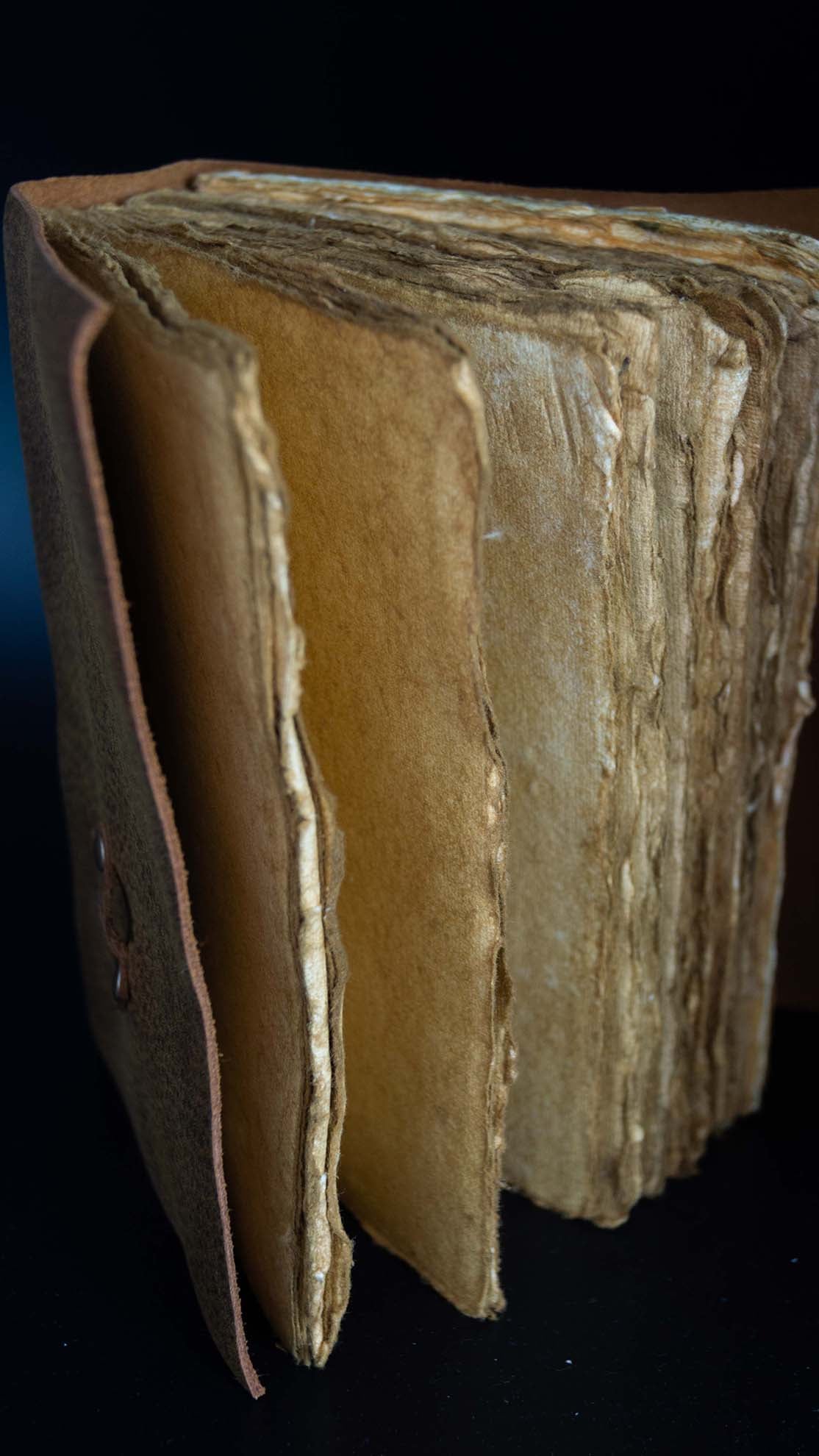 Deckle-edged Parchment Journal