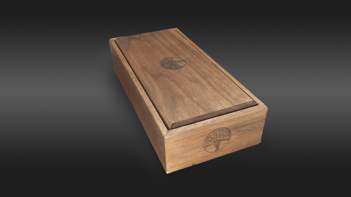 Walnut Personal Tray