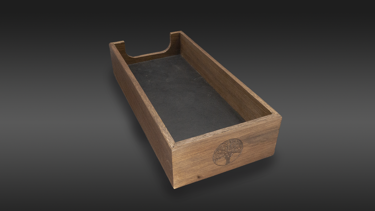 Walnut Personal Tray