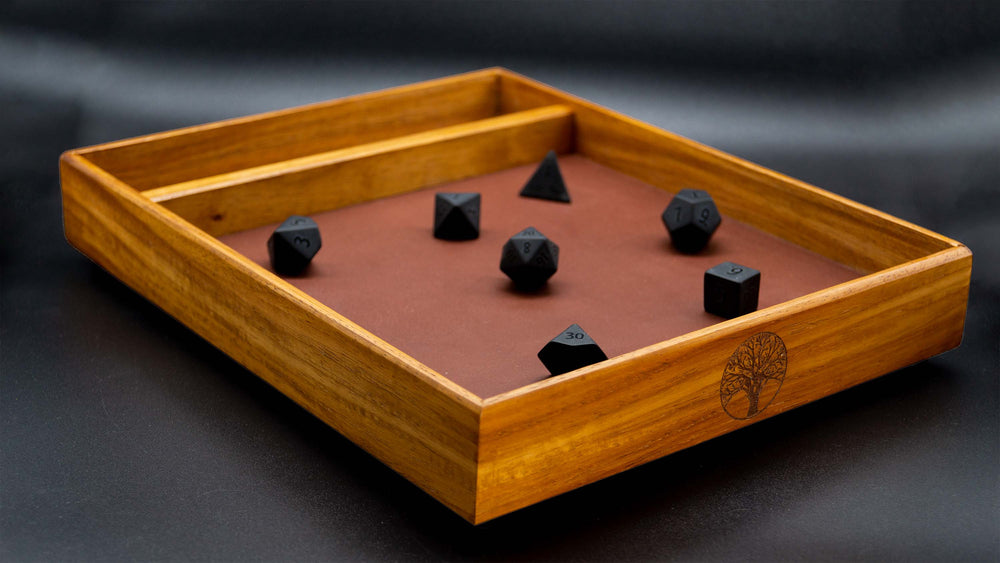 
                  
                    Rosewood Dice Tray
                  
                