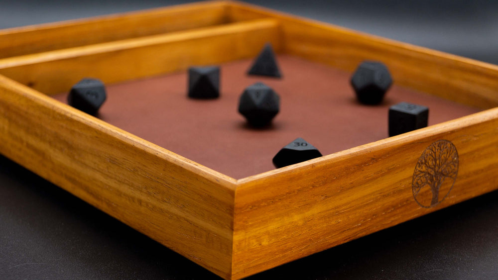 Rosewood Dice Tray