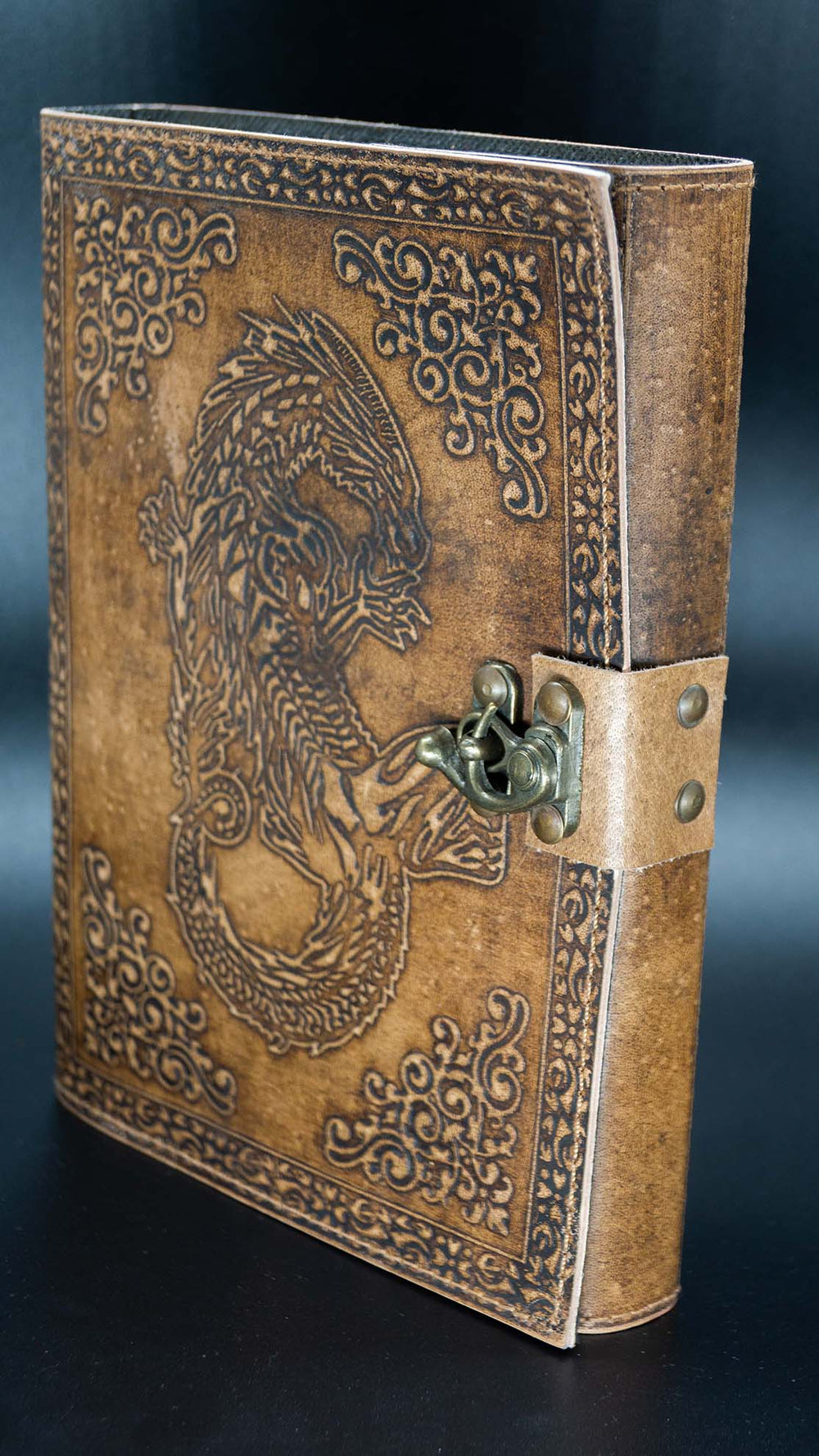 Embossed Dragon Journal