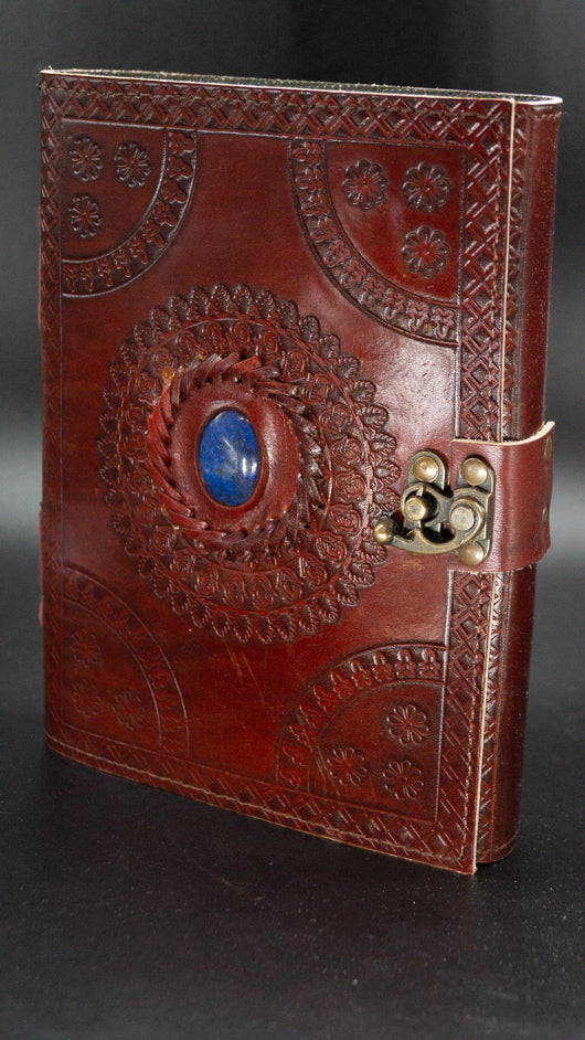 
                  
                    Floral Stone Leather Journal
                  
                
